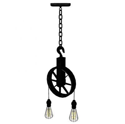 Pulley Licht Sketchup-Modell