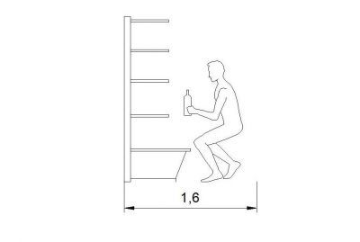 Supermarket Shelving dwg