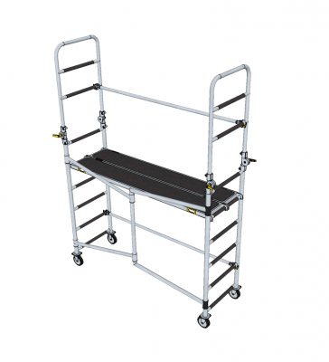 Rescue platform Sketchup model 