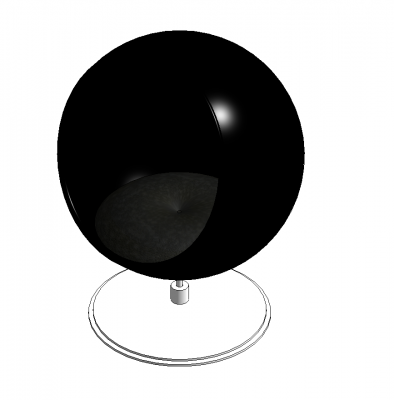 Bubble Chair Revit Familie