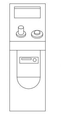 Arcade game.dwg drawing