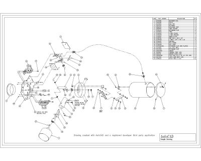Free AutoCAD 2D Editable Drawings for Electronic Assembly Sample