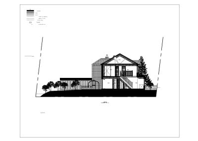 Free AutoCAD files for Section_A, Australian Style Hilly Houses