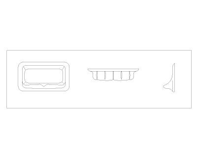 Free “AutoCAD file with multiple units for Bathroom Accessories 28”