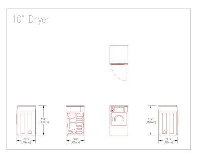Commercial Laundry 80 lb Capacity Rigid Mount-1