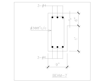 Free AutoCAD 2D Editable Drawings for Cross Sectional Views of Beams_ 8