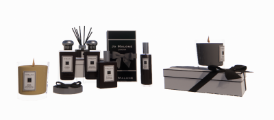 Perfume gift and candle revit family
