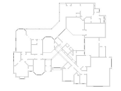 Free AutoCAD Drawing for Floor Plan Degitizing”