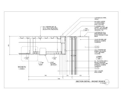 Free AutoCAD 2D Editable Drawings for Exterior & Interior Wall Section - 27