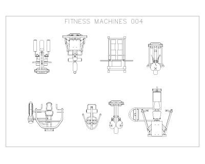 Free AutoCAD Drawing of Fitness Electronics Machine – 5