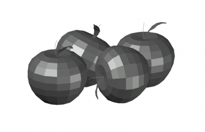 Large scaled designed fruit bowl 3d model .dwg format