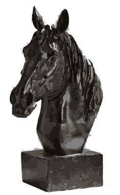 disegno di cavallo testa dwg