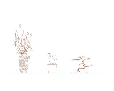 House using Decoration Flowers-2 CAD Block – DWG AutoCAD Editable Drawing (Free Download)