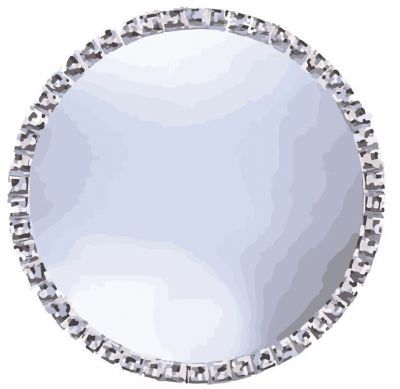 jewel circular mirror dwg drawing