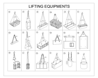 Free AutoCAD Lifting Equipments - 5