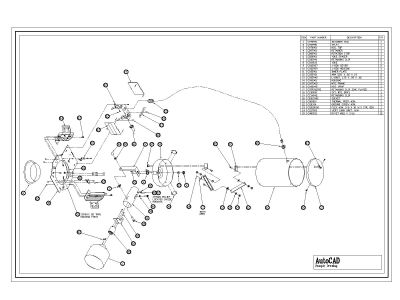 Machenical Drawing For AutoCAD - CAD Block Dwg AutoCAD Editable Drawing (Free Download)