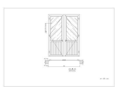 Free AutoCAD Drawing of High Rise Building Window Grills