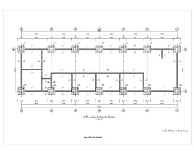 Free AutoCAD Drawing of High Rise Building Long Secion with Details
