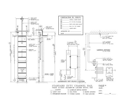 Free AutoCAD Drawing for Standard Duty Channel Rail - 2