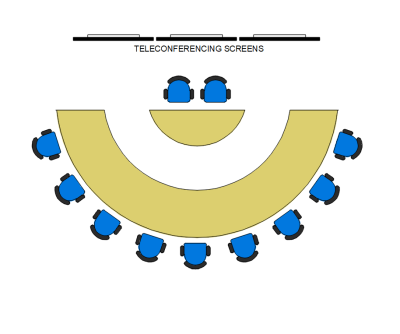 Teleconferencing Desk 