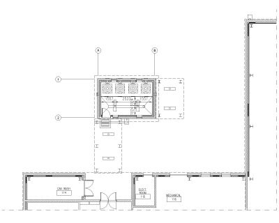 Free AutoCAD Drawing of Wooden Stove Room (3)-LAYOUT