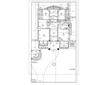 10 BHK Floor Plans with Swimming Pool Option .dwg_2