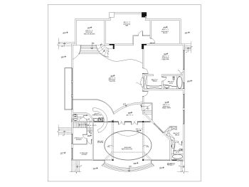 10BHK House Design with Swimming Pool Ground Floor Plan .dwg_1