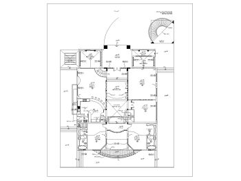 10BHK House Design with Swimming Pool Ground Floor Plan .dwg_3
