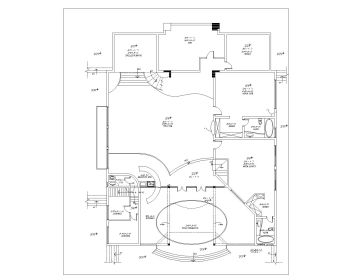 10 BHK House Design with Swimming Pool Layout Plan .dwg_1