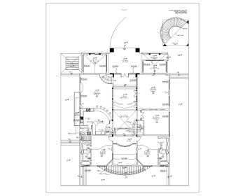 10 BHK House Design with Swimming Pool Layout Plan .dwg_3
