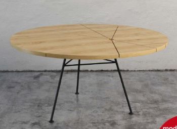 Wood Coffee Table Revit Model