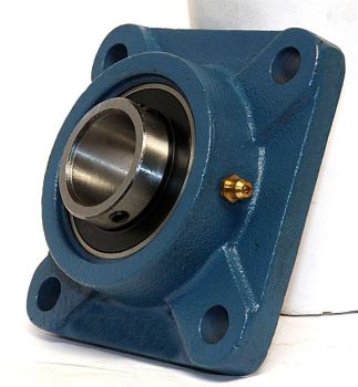UCF210, Square-flanged bearing unit from grey cast with 4 fixing holes