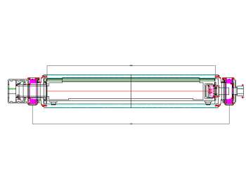 1st Press Bottom Roll Assembly .dwg drawing