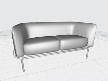 Furniture Sofa (3ds Max 2019)