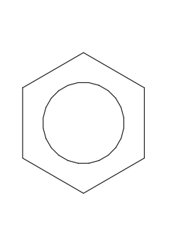 20mm Hexagon Head Bolt dwg Drawing