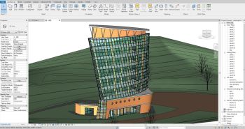 Commercial Building Revit Model