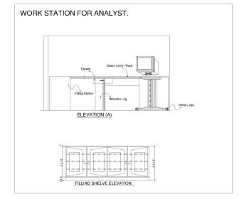 2D Drawings for Work Station .dwg_1