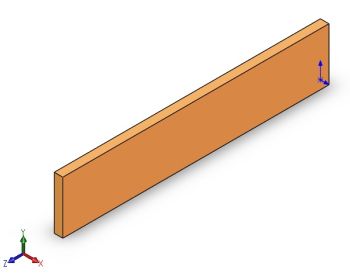 2 X 10 Lumber Solidworks model