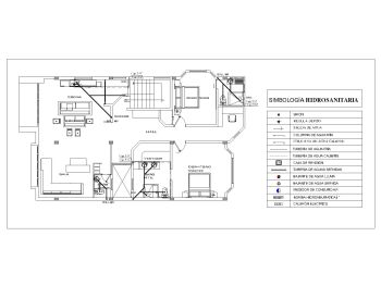 2nd Floor Extension House Plumbing Plan .dwg
