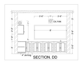 2nd Floor Kitchen Design Section .dwg_DD