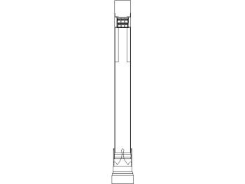 Traditional column_3D_10 .dwg drawing