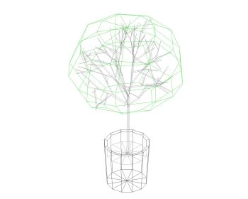 3D Moveable CAD Blocks of Trees .dwg_17