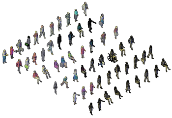 3D Люди Коллекция