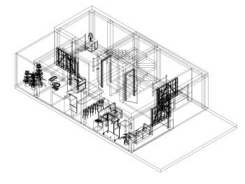 3D of Social Housing Project .dwg_4