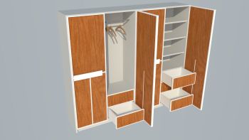 Cupboard / Wardrobe 3 - Dynamic Component