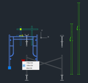 DYNAMIC BLOCK COMPONENT FOR FORMWORK DRAWING