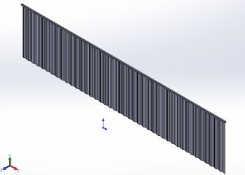 40ft Container part-5 Solidworks model