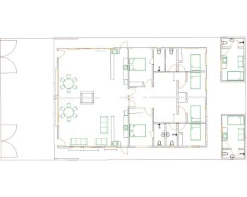 Laden Sie diesen Wohnhausplan mit den Abmessungen 25'x58 'herunter, der in der Autocad-Version 2017 verfügbar ist.