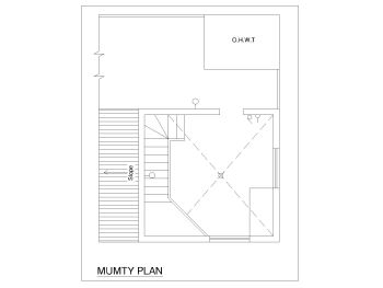 4BHK House Design with Car Porch Mumty Electrical Plan .dwg