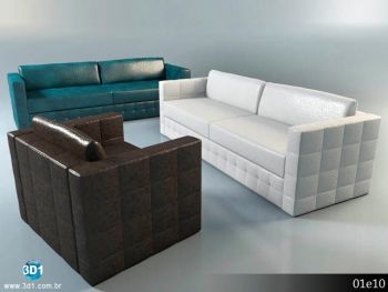 Furniture Sofa 50 (Max 2009)